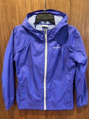 Columbia Windbreaker Jacket With Hood